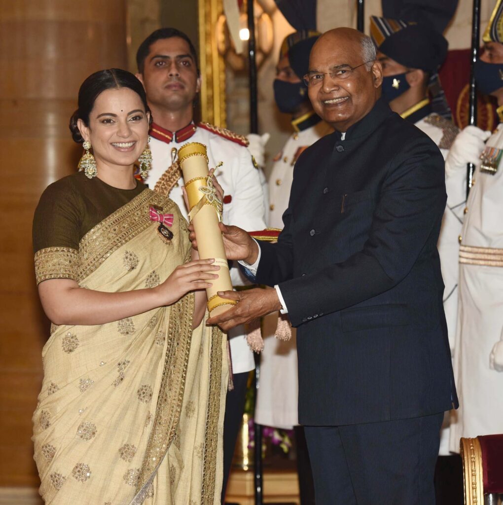 Award Recogination and padma shri kangna ranaut
